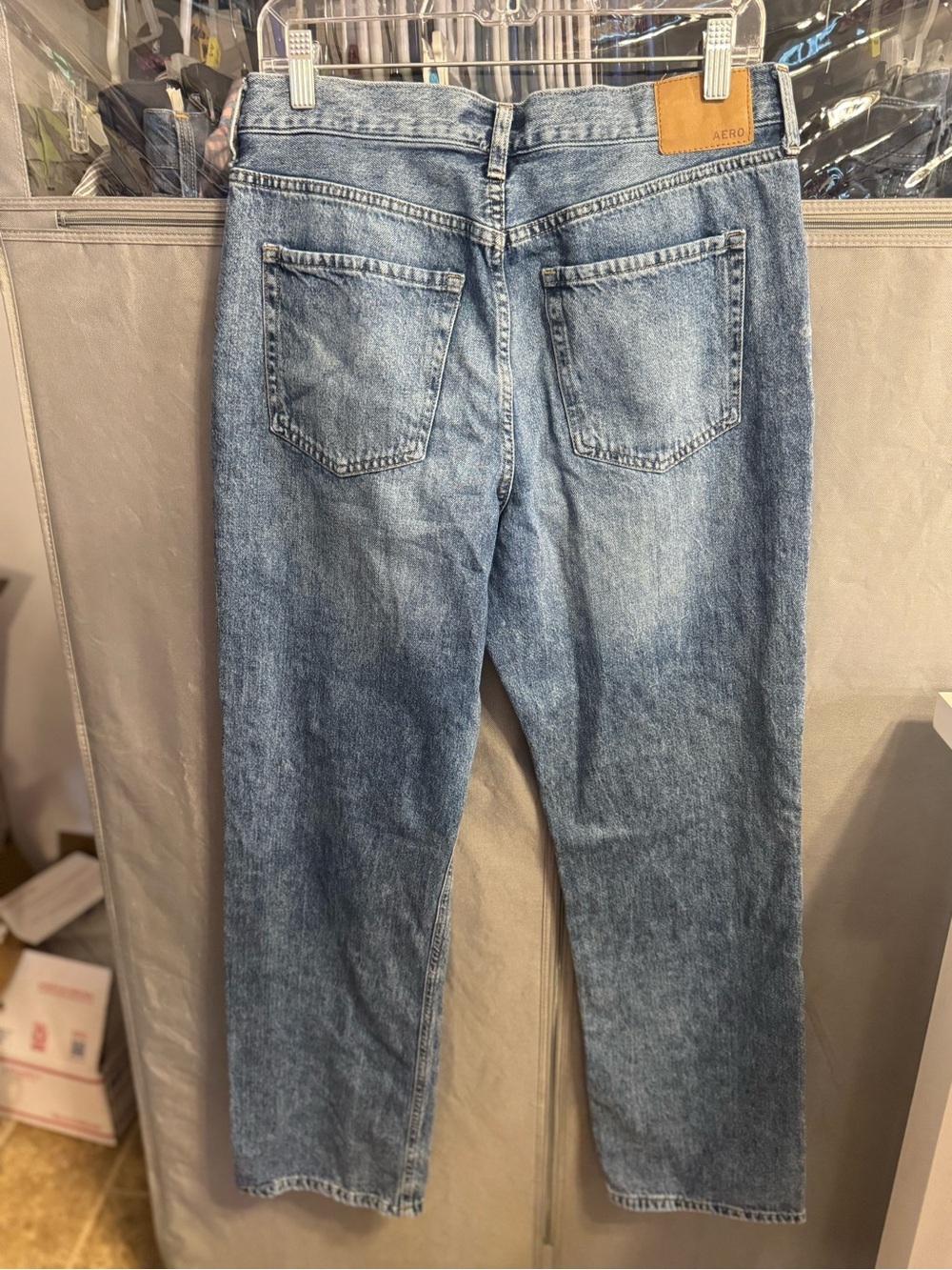 Aeropostale Women’s High Rise Baggy Jeans- Size 6 - Picture 2 of 4